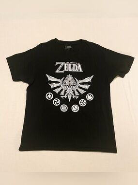 The Legend of Zelda Hylian Shield & Medallions T-Shirt L - Nintendo 2021